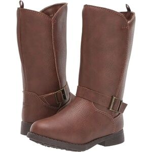 OshKosh B'gosh Lumi Brown Toddler Girls Fashion Boots Size 4M